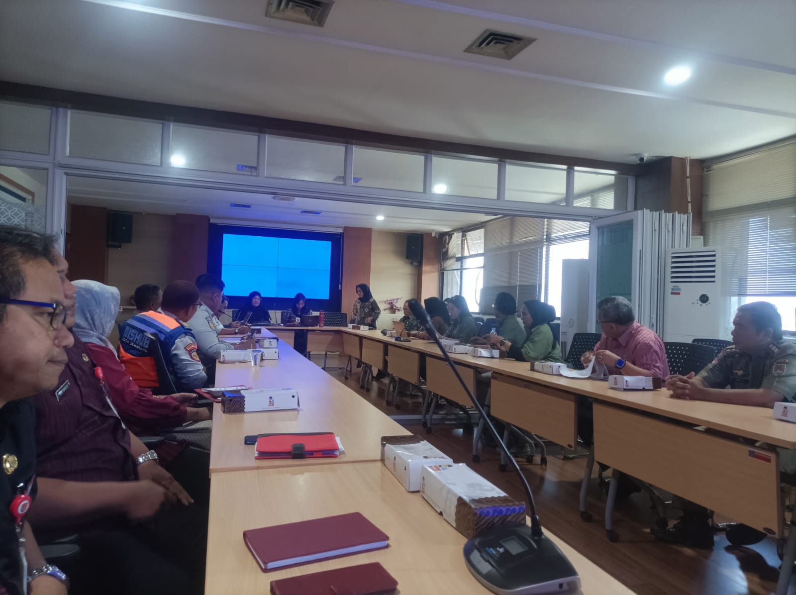Rakor Dekranasda Semarang Festival 2024 di Ruang Rapat Bappeda